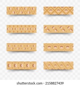 Set of Monkey washi tape