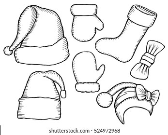 Sketched Santa Images, Stock Photos \u0026 Vectors