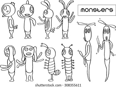 set of monsters