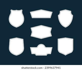 Set of more than 07 label shapes