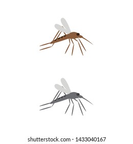 a set of mosquito icons
