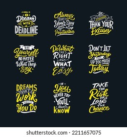Diseño de un conjunto de citas motivacionales
