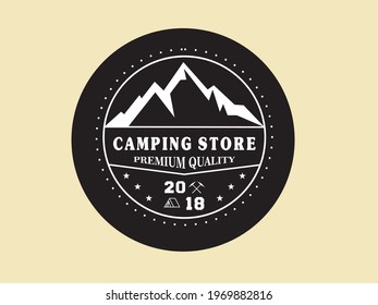 Set the mountain logo and badges. A versatile logo for your business.
