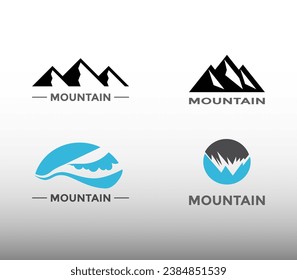 Set of Mountain logo concepts