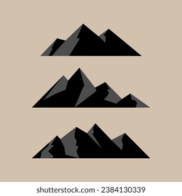 Satz von Silhouette, Vektorgrafik.