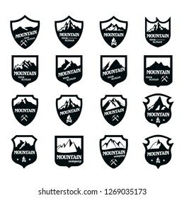 set mountain vintage logo