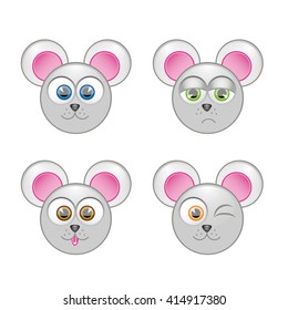 Set of mouse