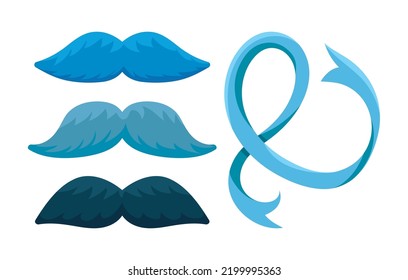 set of movember prostate cancer, layout