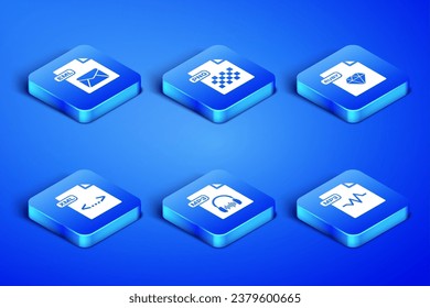 Set MP3 file document, EML, XML, PNG and RUBY icon. Vector