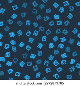 Set MSG file document, JS, AI and GIF on seamless pattern. Vector