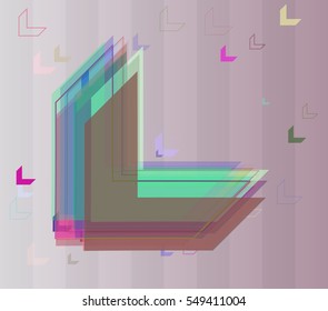 set at multiple dream, several business among navigation vector background