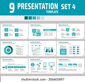 Set of multipurpose business presentation template.Infographic element.business concept.flyer layout design.brochure modern Style.flat icons vector illustration.