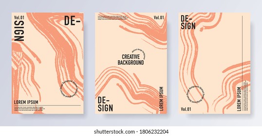 Set of Multipurpose potrait web banner for social media story, special offer banner, sale and promo with abstract background.