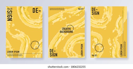 Set of Multipurpose potrait web banner for social media story, special offer banner, sale and promo with abstract background.
