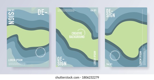 Set of Multipurpose potrait web banner for social media story, special offer banner, sale and promo with abstract background.