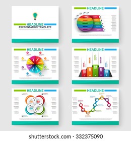 Set of multipurpose presentation infographic for templates powerpoint and business vector brochures, flyer magazine marketing and advertising