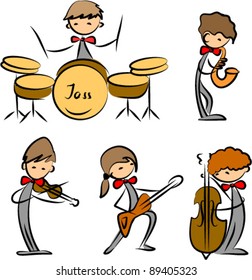set of Music icons
