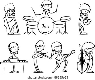 set of Music icons