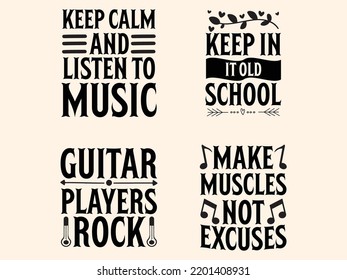 Diseño de camisetas musicales  