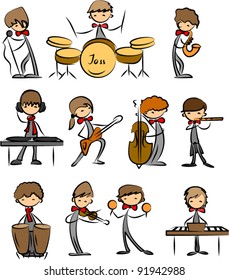 set of Music vector icons