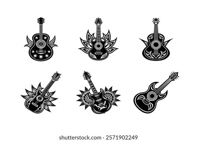 set of Musical instrument art