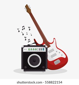 set musical instruments icons