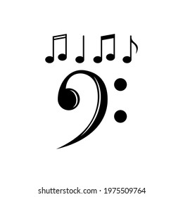 Set of musical notes. Note. Music notes background. Staff with musical notes. Music Notes vector icons collection. Music elements. Vector illustration. Stock vector See Less