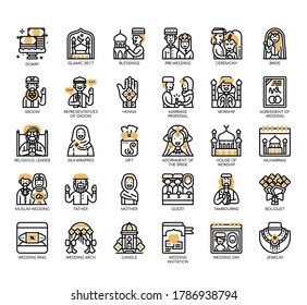 Conjunto de íconos perfectos de línea delgada y píxel para cualquier proyecto web y de aplicación. 