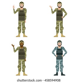 Set of Mylitary men