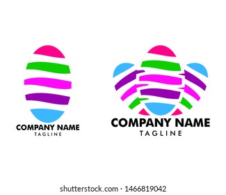 Set of Nail Art Studio Logo Template Design
