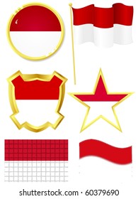 set of national subjects Indonesia
