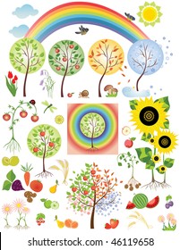 Set of nature design