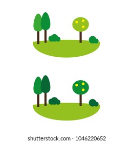 A set of nature icons
