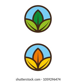 A set of nature icons