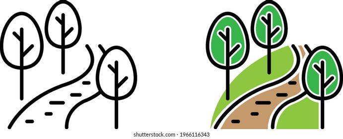 a set of nature icons