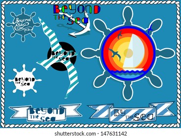 set of nautical elements