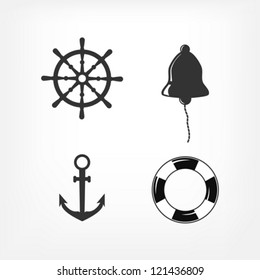 Set of Nautical Icons