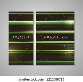 Conjunto de degradados de neón Fondo futurista geométrico y sin fisuras Diseño empresarial. Resumen de fondo futurista, fondo artístico abstracto. Ilustración vectorial.