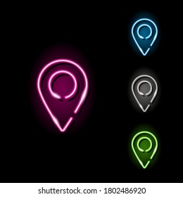 17,877 Neon Location Images, Stock Photos & Vectors | Shutterstock