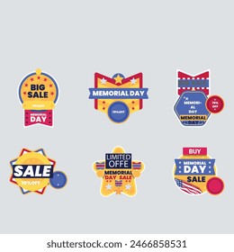 Set of new stickers, sale tags and labels. Shopping stickers and badges for merchandise and promotion, special offer, new collection, discount etc. Red stickers for web banners with transparent shadow