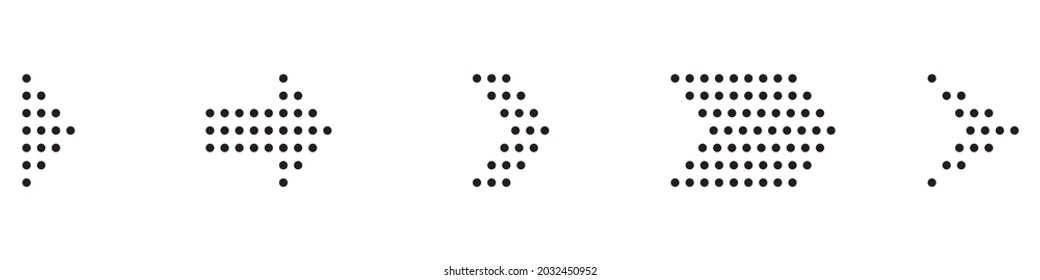 Set of new style black vector arrows isolated on white. Arrow icon set.collections arrows pointers. Flat style vector illustration.