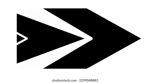 Set new style vector arrows isolated on white color. Vector icon arrow. Arrow collection of vector illustrations

