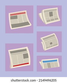 Zeitschriftenvorlage-Design