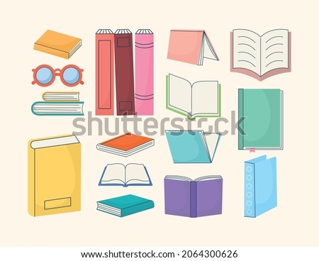 set of nice books items