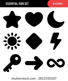 A set nine distinct