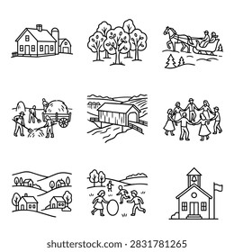 A set nine simple