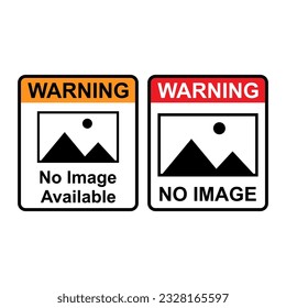Set of No image vector symbol, missing available icon. No gallery for this moment placeholder .
