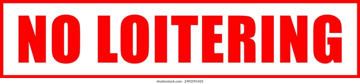 Set No Loitering Littering Live Exit Entrance Red On Air Not For Sale Sign Signage Banner Label Badge Sticker Vector EPS PNG Transparent No Background Clip Art Vector EPS PNG