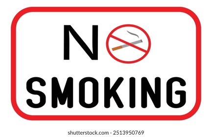 Set of Non-smoking icon. Stop, no smoking sign. Vector Illustration.