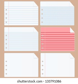 Set notebook paper